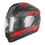 Kaciga NOX Full Face sa naočarima N304 S REVO RED MATT BLACK