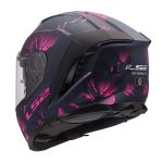 Kaciga LS2 Full Face FF818 STORM III BURST crno roza