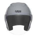 Kaciga NOX Jet N220 nardo siva