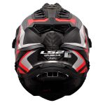 Kaciga LS2 Enduro MX701 EXPLORER CARBON FRONTIER II crvena