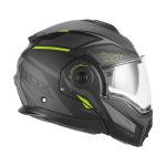 Kaciga NOX PREMIUM SPINNER ARK Flip Up sa naočarima žuto mat crna