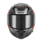Kaciga NOX Flip Up N968 SHIFT sa naočarima mat crno crvena