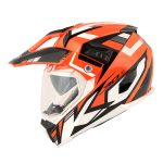 Kaciga Kappa Enduro KV30R GRAYER narandžasto crna