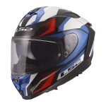 Kaciga LS2 Full Face FF817 CHALLENGER II VIPER belo plavo crvena