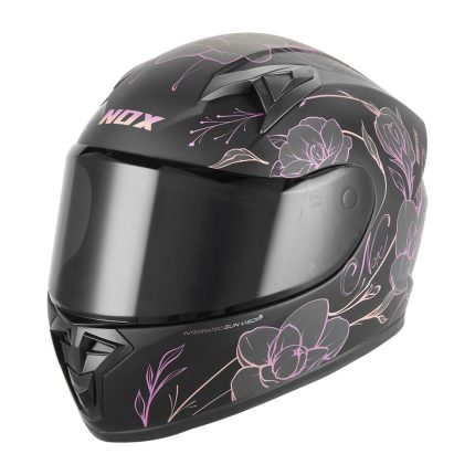 Kaciga NOX Full Face N731 SPRING mat roza dečija