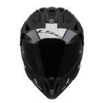 Kaciga LS2 Enduro MX702 PIONEER II HILL mat crno bela