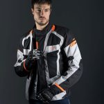 Jakna LS2 SCOUT MAN crno siva narandžasta