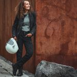 Pantalone MODEKA BRANDON JEANS ženske crne