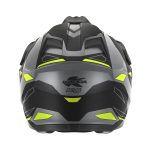 Kaciga Kappa Enduro KV33 WIZARD mat sivo crno žuta