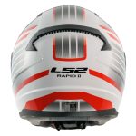 Kaciga LS2 Full Face FF353 RAPID II CIRCUIT  belo crvena