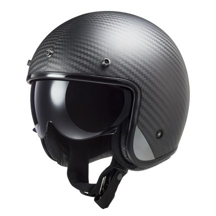 Kaciga LS2 Jet OF601 BOB II CARBON
