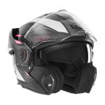 Kaciga NOX PREMIUM SPINNER ARK Flip Up sa naočarima rozo bela