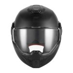 Kaciga NOX PREMIUM SPINNER Flip Up sa naočarima mat crna
