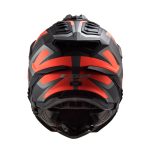 Kaciga LS2 Enduro MX701 EXPLORER ALTER mat crno narandžasta