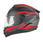 Kaciga NOX Full Face sa naočarima N304 S REVO RED MATT BLACK