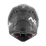 Kaciga NOX Cross N634 STORM srebrno mat crna