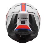Kaciga LS2 Full Face FF818 STORM III SPORTY belo plavo crvena