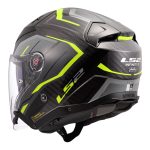 Kaciga LS2 Jet OF603 INFINITY II CARBON URUS crno žuta