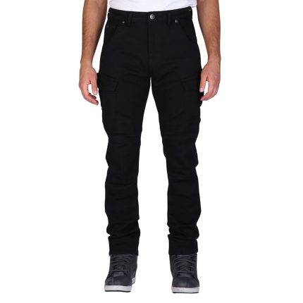 Pantalone BRANDON JEANS CARGO džepare  muške crne MODEKA