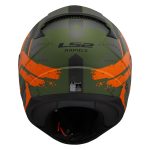 Kaciga LS2 Full Face FF353 RAPID II THUNDER BIRDS zeleno narandžasta