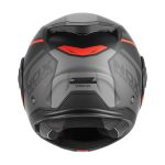 Kaciga NOX PREMIUM SPINNER ARK Flip Up sa naočarima crveno mat crna