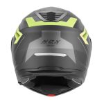 Kaciga NOX Flip Up N968 SHIFT sa naočarima mat crno žuta