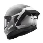 Kaciga LS2 Full Face FF820 RAPID III FLOW belo siva