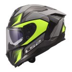 Kaciga LS2 Full Face FF817 CHALLENGER II VIPER sivo žuta