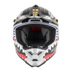 Kaciga NOX Cross N761 FIGHTER mat srebrna dečija