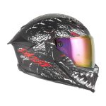 Kaciga NOX EXKLUSIV GOLIATH RAPTOR Full Face mat crno crvena