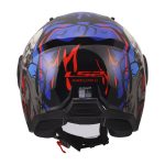 Kaciga LS2 Jet OF616 AIRFLOW II ZOMBIE II crno crvena