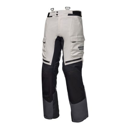 Pantalone MODEKA ATLAZ svetlo sivo crne