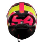 Kaciga LS2 Full Face FF805 THUNDER CARBON GP AERO REPLICA ALDEGUER žuto roza