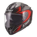 Kaciga LS2 Full Face FF817 CHALLENGER II VIPER sivo crvena