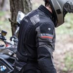 Jakna MODEKA PANAMERICANA II crno tamno siva