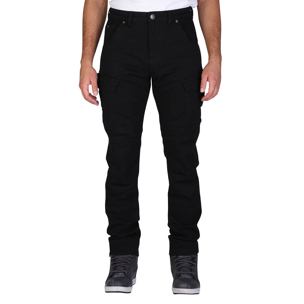 a66a0617-6e4f-4c70-8af8-c25a946cc88c Pantalone BRANDON JEANS CARGO džepare muške crne MODEKA