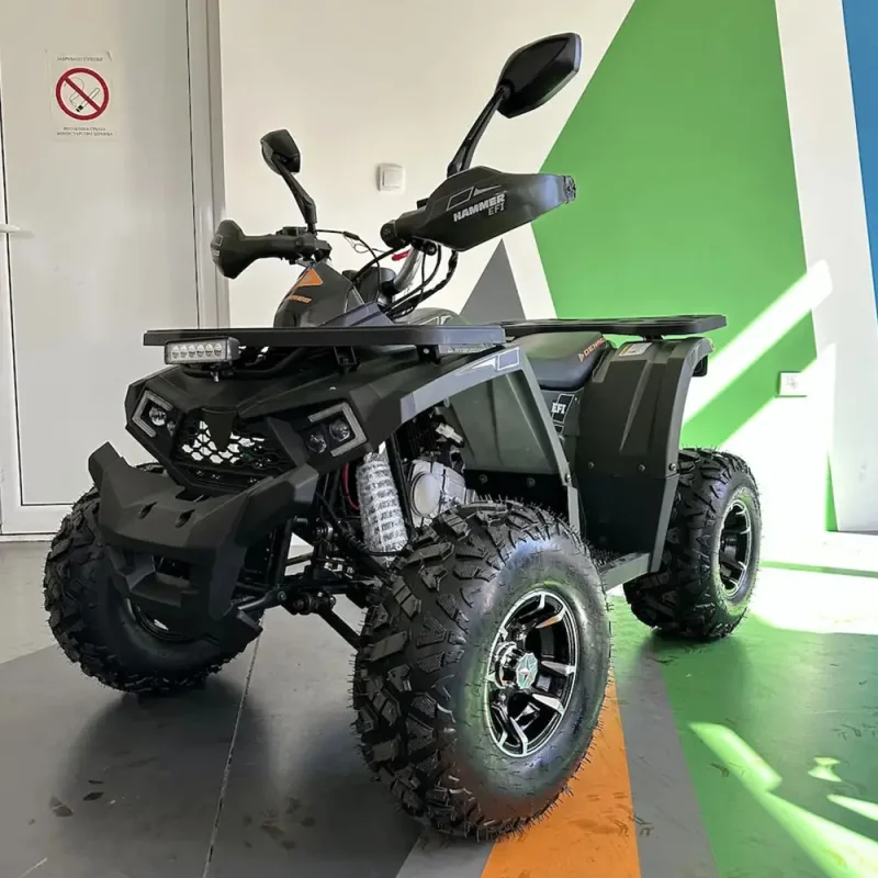 Dečiji ATV Kvad benzinski Denago – Hammer 125cc – Maslinasto zeleni