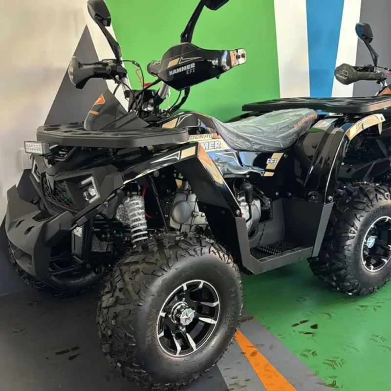 Dečiji ATV Kvad benzinski Denago – Hammer 125cc – Crni