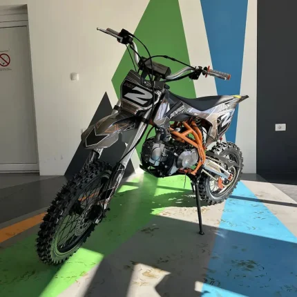 Dečiji benzinski kros motor Denago 125cc – Narandžasto crni