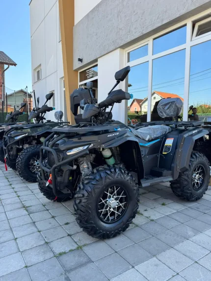 ATV Kvad benzinski Dobo Motors – Toro 400cc – Crni sa plavim linijama