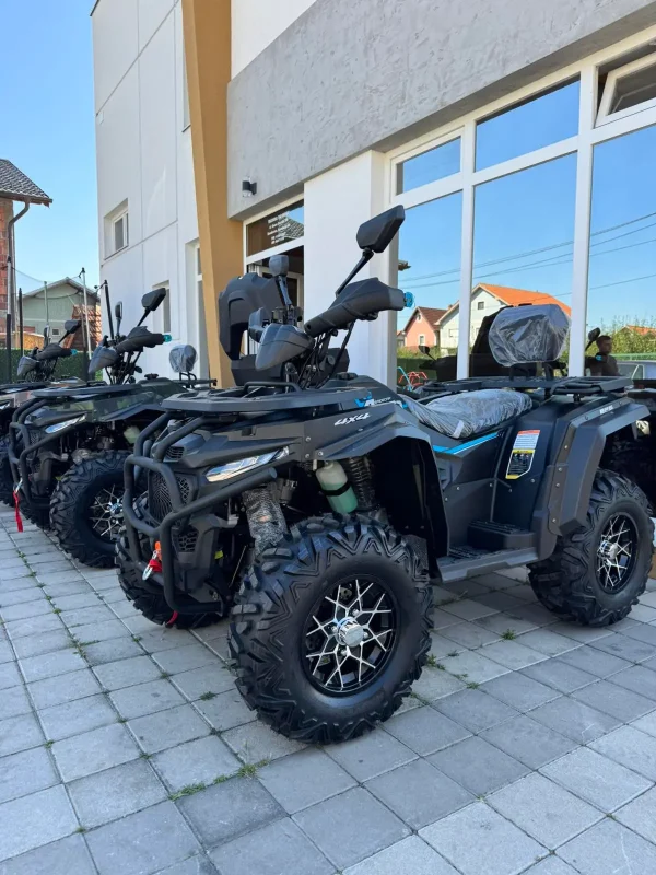 ATV Kvad benzinski Dobo Motors – Toro 400cc – Crni sa plavim linijama