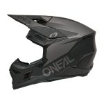 Kaciga ONEAL Cross 3SRS SOLID crno siva