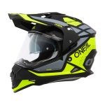 Kaciga ONEAL Enduro SIERRA žuto crno siva
