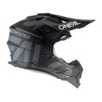 Kaciga ONEAL Cross 2SRS SLICK crno siva
