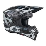 Kaciga ONEAL Cross EX-SRS DUST crno siva