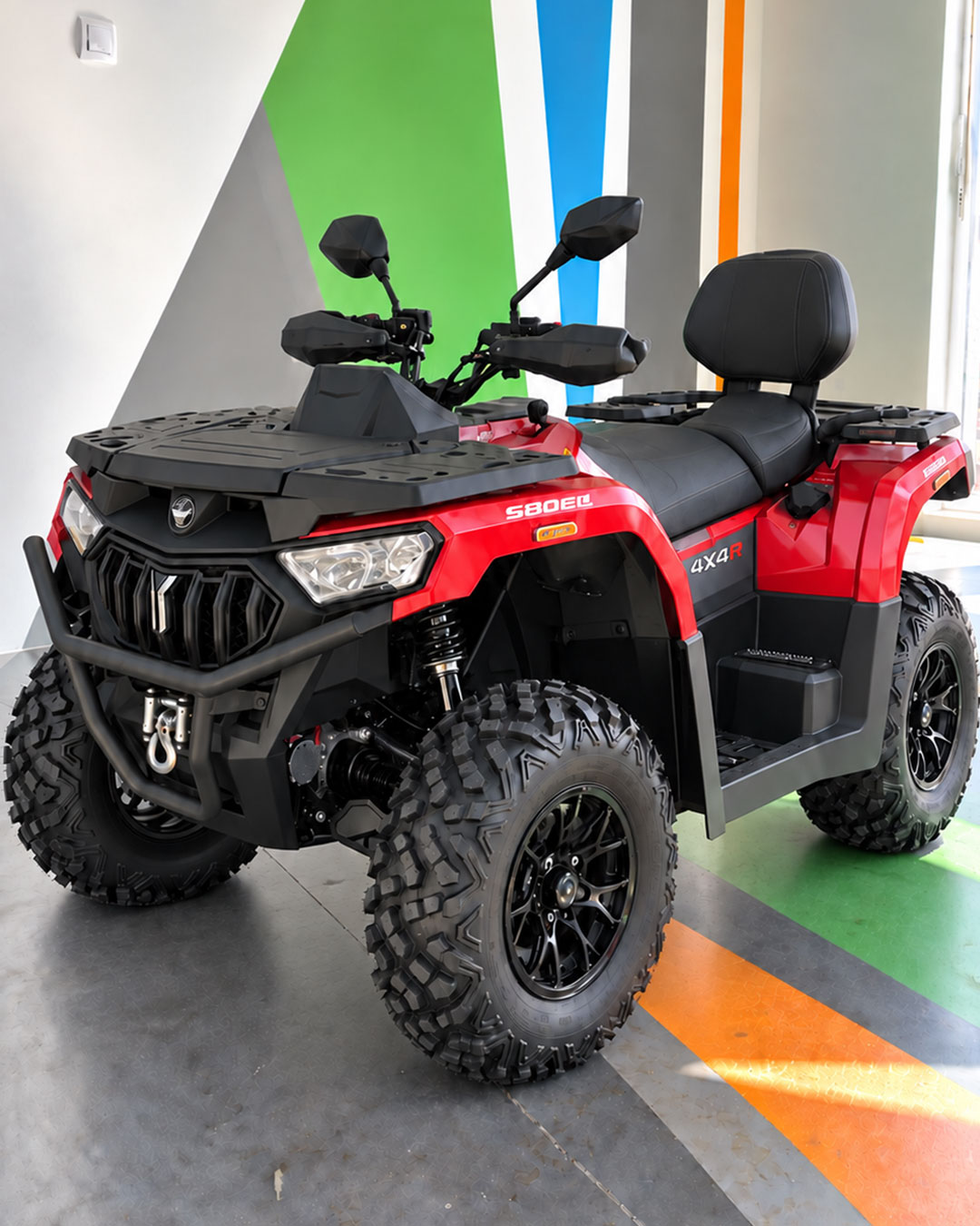 atv-kvad5 ATV Kvad benzinski 580EL 580cc – Crveni
