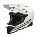Kaciga ONEAL Cross 1SRS SOLID bela