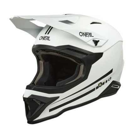 Kaciga ONEAL Cross 1SRS SOLID bela