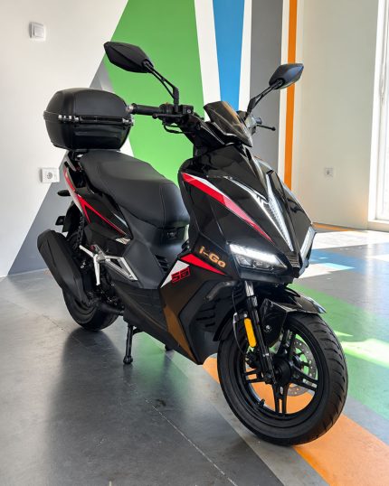 Skuter benzinski I-GO A7 49ccm EURO 5 Crni