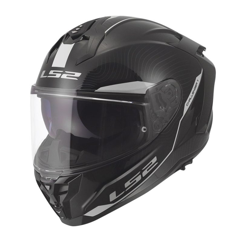 Kaciga LS2 Full Face FF817 CHALLENGER II ESSENTIAL crno bela